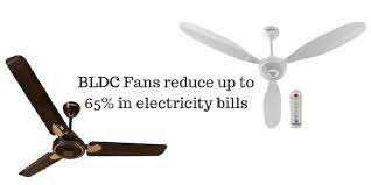 What are the key benefits of energy-efficient BLDC ceiling fans compared to traditional ceiling fans?