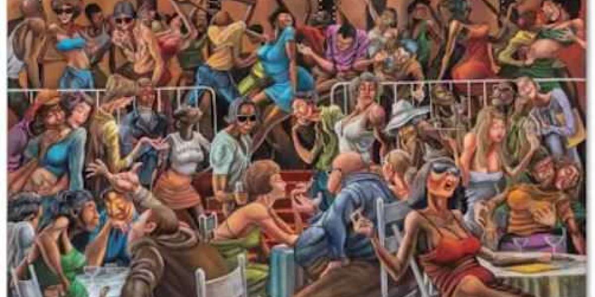 Using every stroke to shatter records: Ernie Barnes