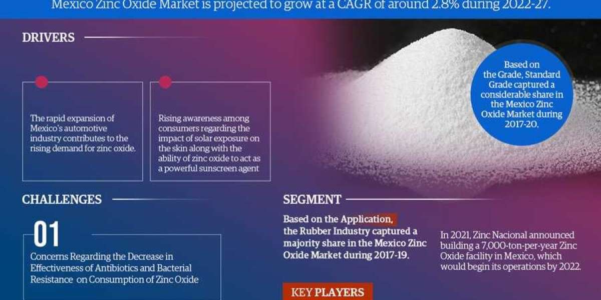 Market Share, Revenue, Scope, Business Challenges, Investment Opportunities, and Forecast for Mexico Zinc Oxide 2027
