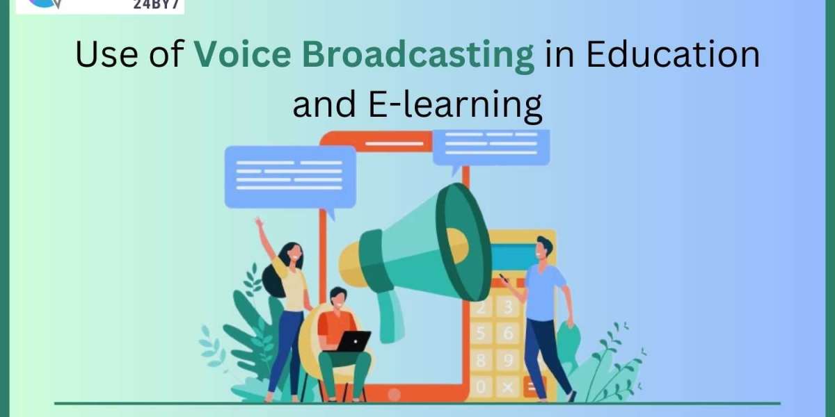 Use of Voice Broadcasting in Education and E-learning