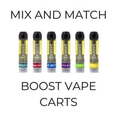 Buy 5-Pack Boost Vape Cartridges – Mix and Match Profile Picture