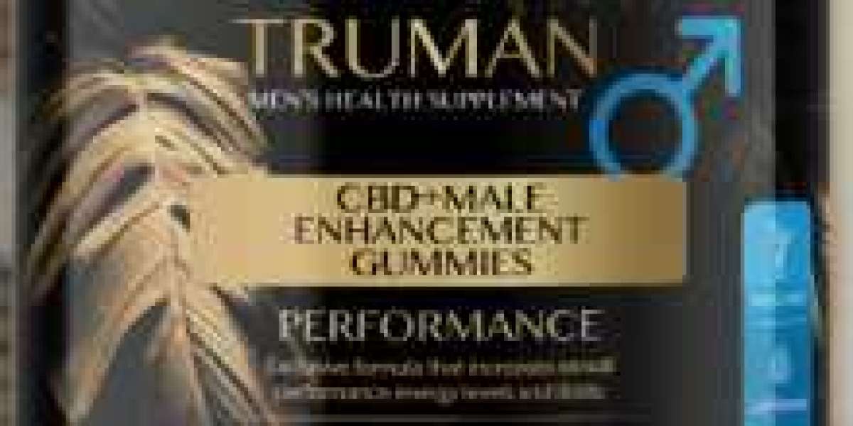 Truman CBD + Male Enhancement Gummies [shocking New Scam] Real or Hoax?