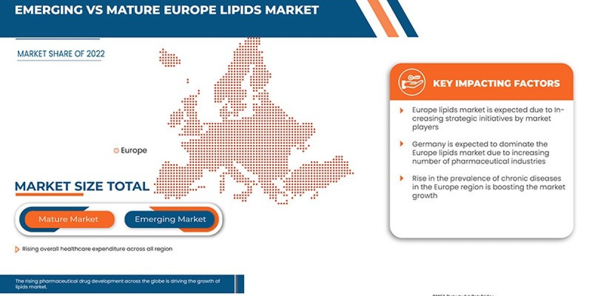 Europe Lipids Market Trajectory, Analytics Report, Analysis, & Forecast 2029