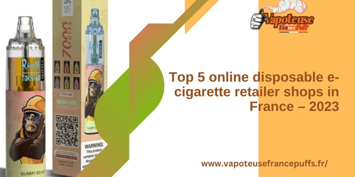 Top 5 online disposable e-cigarette retailer shops in France – 2023