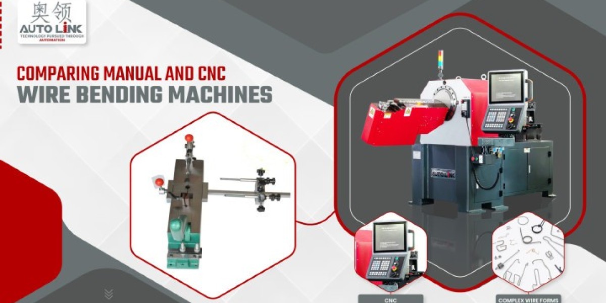 Comparing Manual and CNC Wire Bending Machines