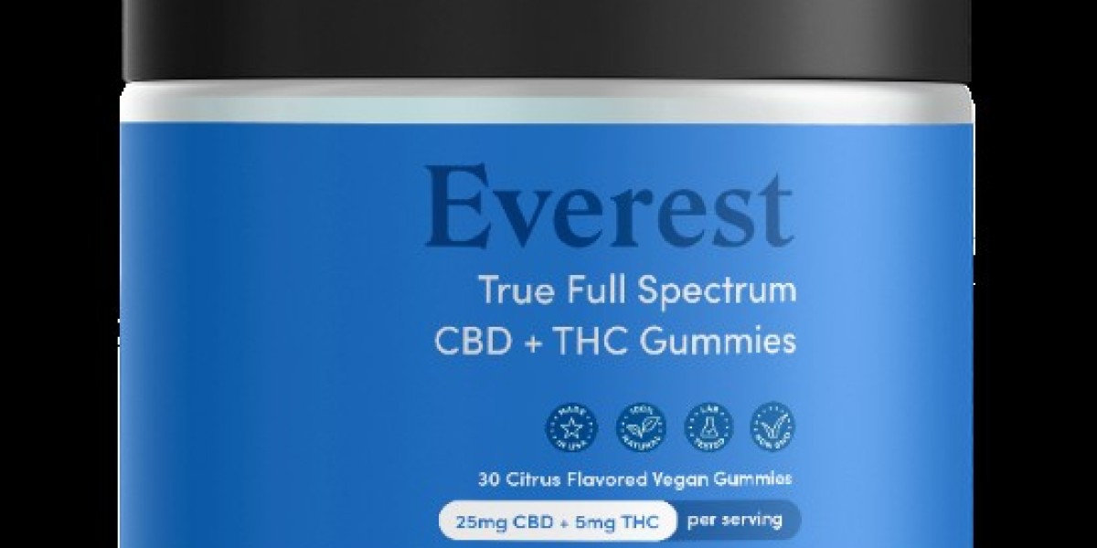 Everest Full Spectrum Gummies*Reduce Anxiety & Stress & Relief Pain Effectively!