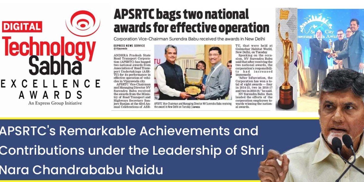 APSRTC's Remarkable Achievements and Contributions under the Leadership of Shri Nara Chandrababu Naidu