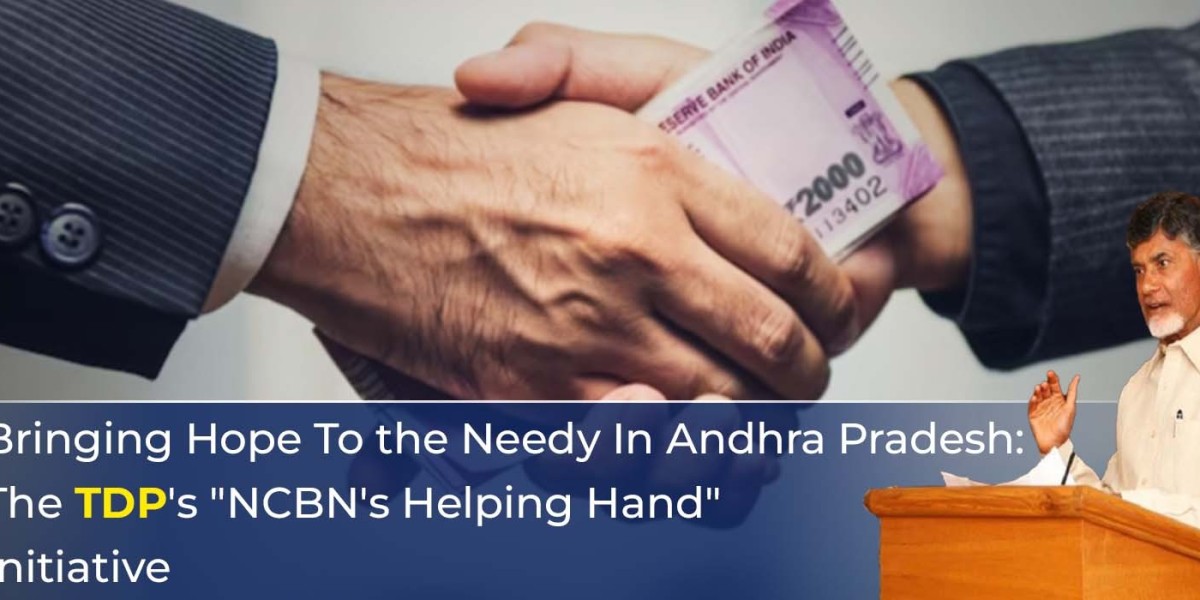 Bringing Hope To the Needy In Andhra Pradesh: The TDP's "NCBN's Helping Hand" Initiative