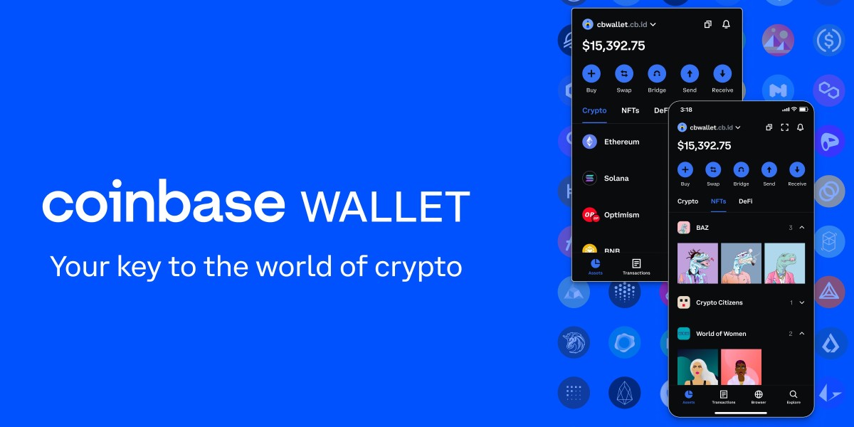 The Coinbase Wallet Extension makes 2-step verification available once more