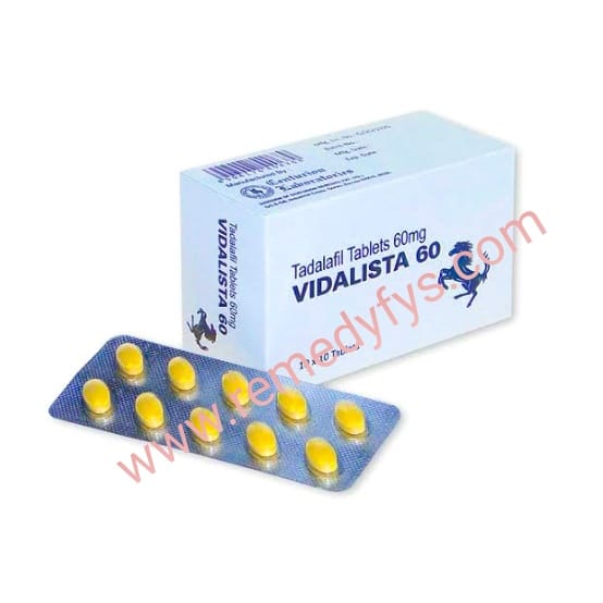 Cialis 60 mg (Vidalista 60) I Stronger Tadalafil tablets