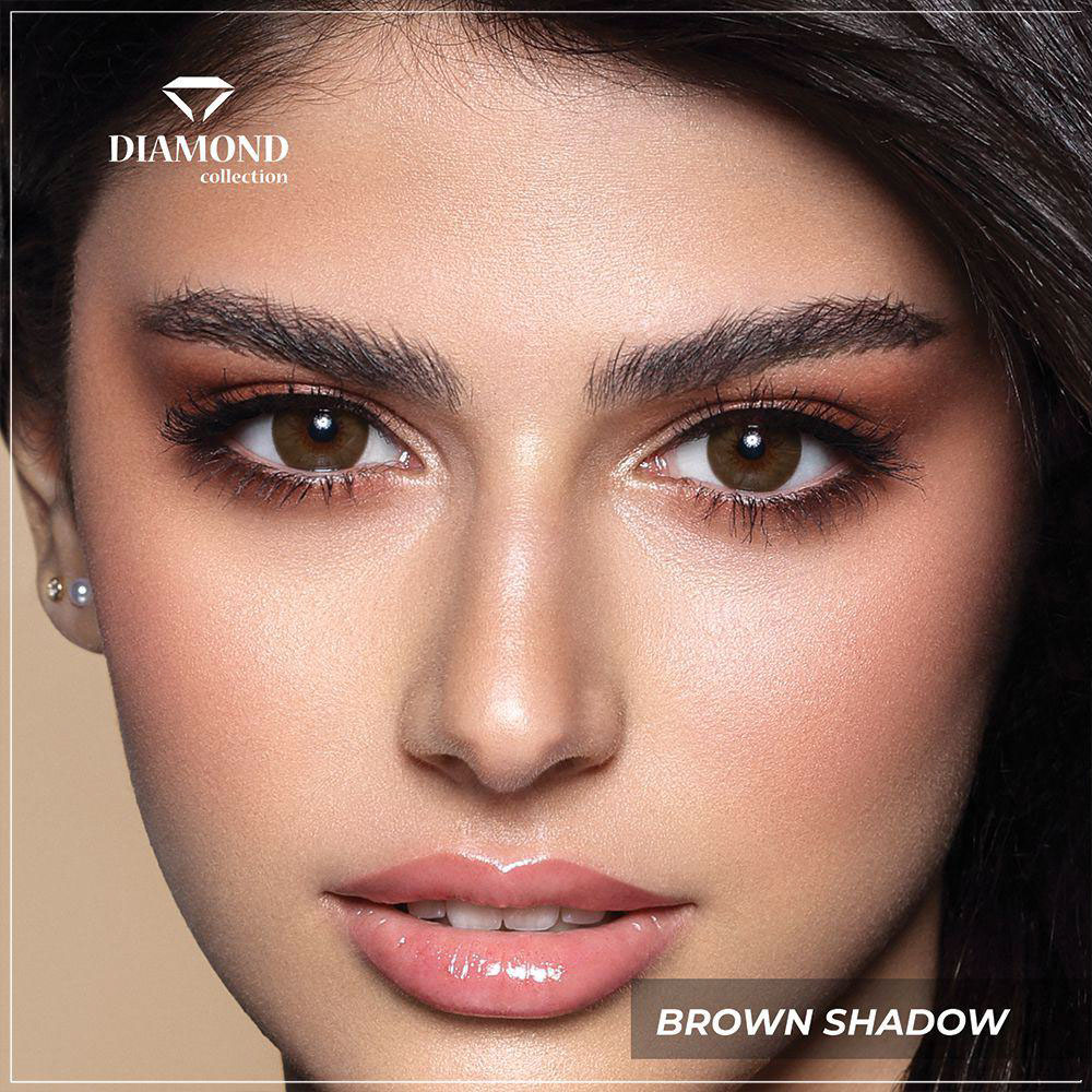 Bella Lenses Diamond Brown Shadow