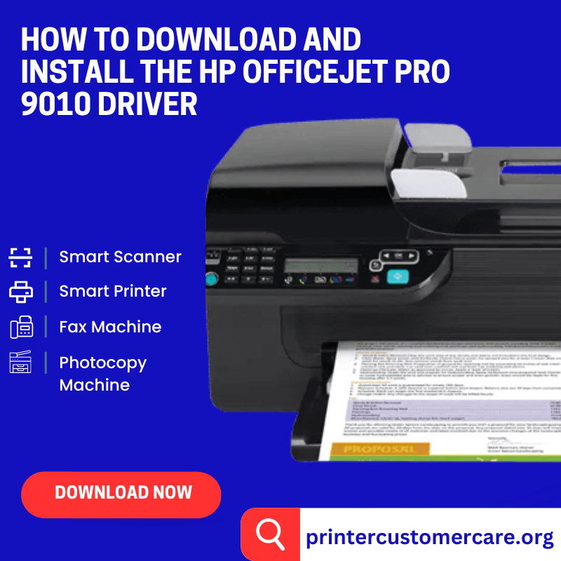 How to Download and Install the HP OfficeJet Pro 9010 Driver | by Printer Customer care | Jun, 2023 | Medium