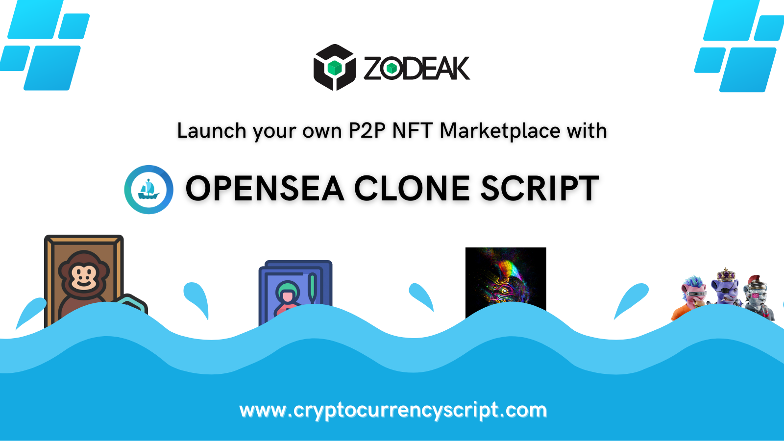 Opensea clone script | Launch NFT Marketplace like Opensea