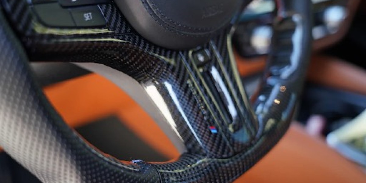 Carbon Fiber Elegance: Custom Steering Wheel for a Luxurious Touch