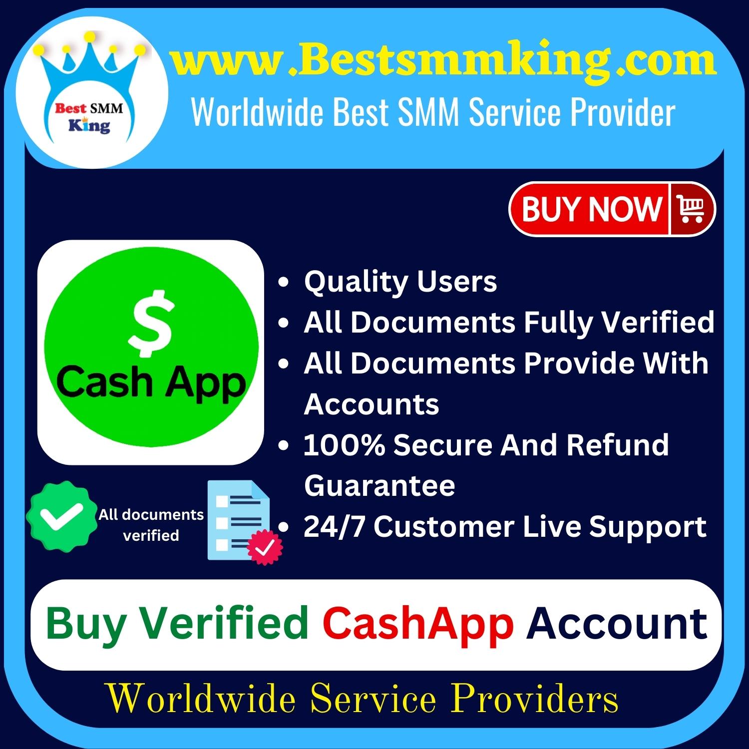 Buy Verified Cash App Account | BTC Enable & Documents Verified