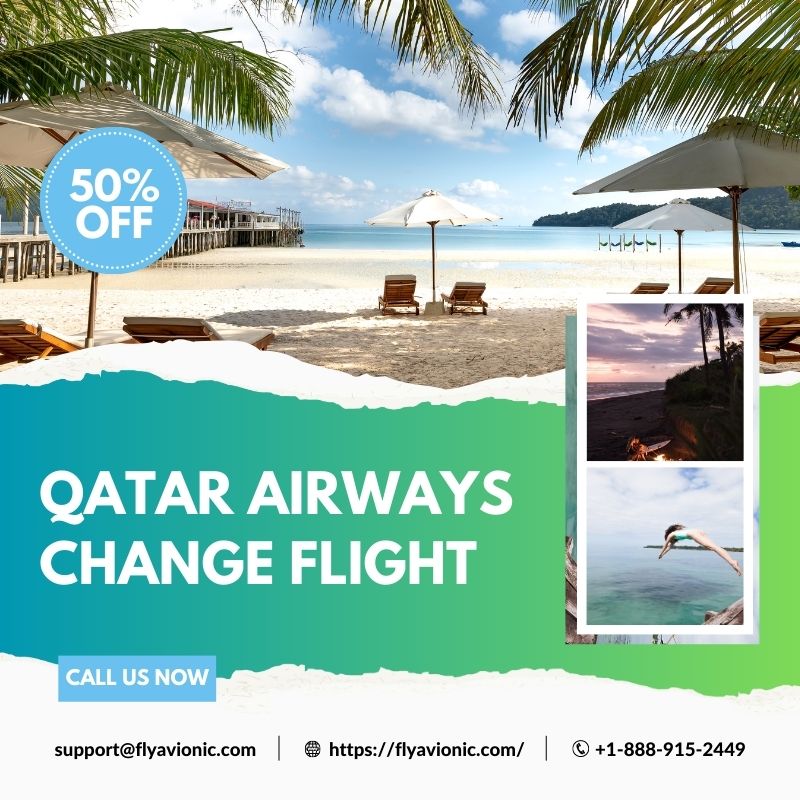 How to do Qatar Airways change flight? | +1-888-915-2449