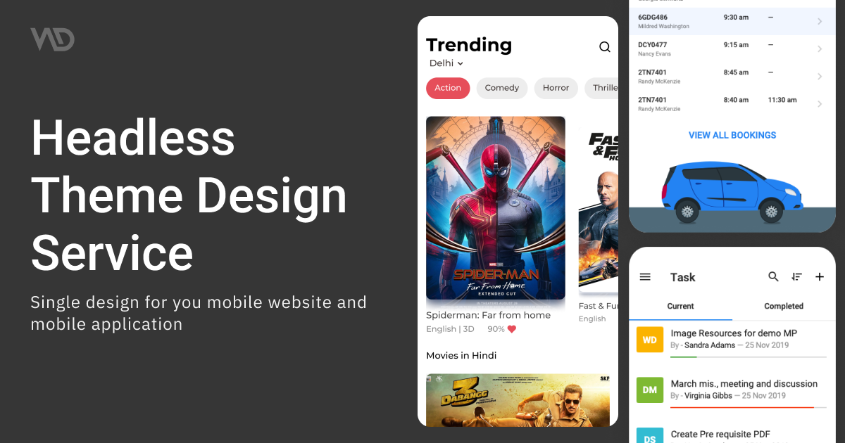 Headless Design Services | Headless UI & Theme Designing
