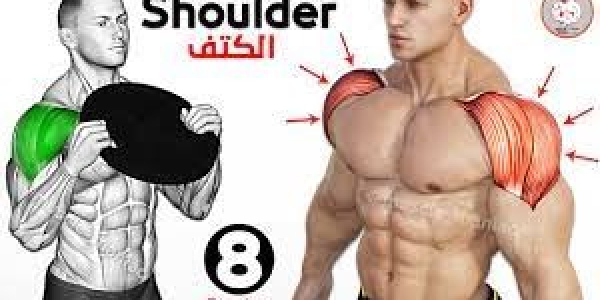 Routine for beginner shoulder workout at the gym and home