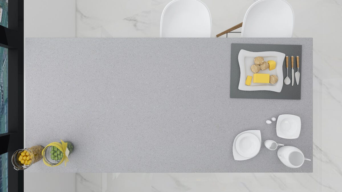 White Kitchen Grey Worktop | Fugen Stone UK | by Yash Highvoltage | Jul, 2023 | Medium