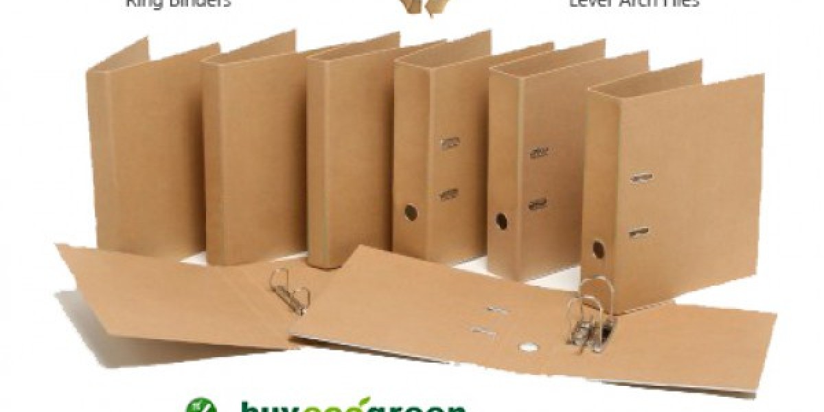 Go Green with Sustainable Lever Arch Files and Recycled Paper Binders