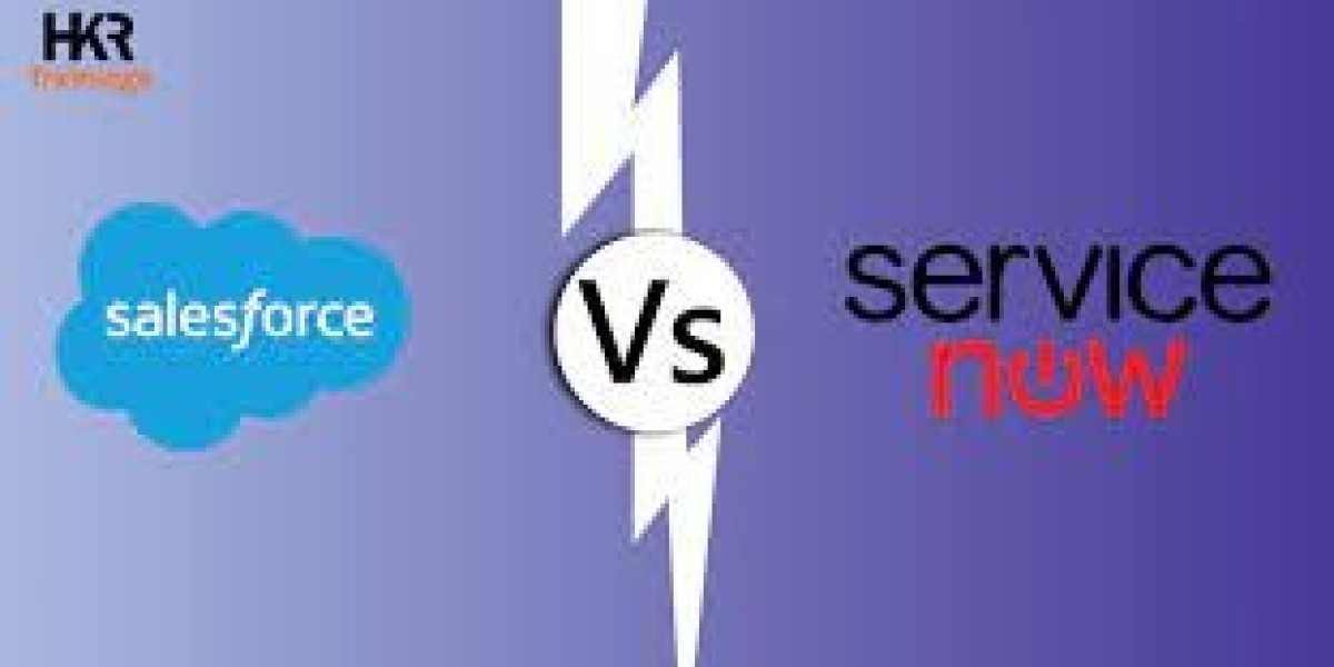 Comparison between Salesforce and Servicenow