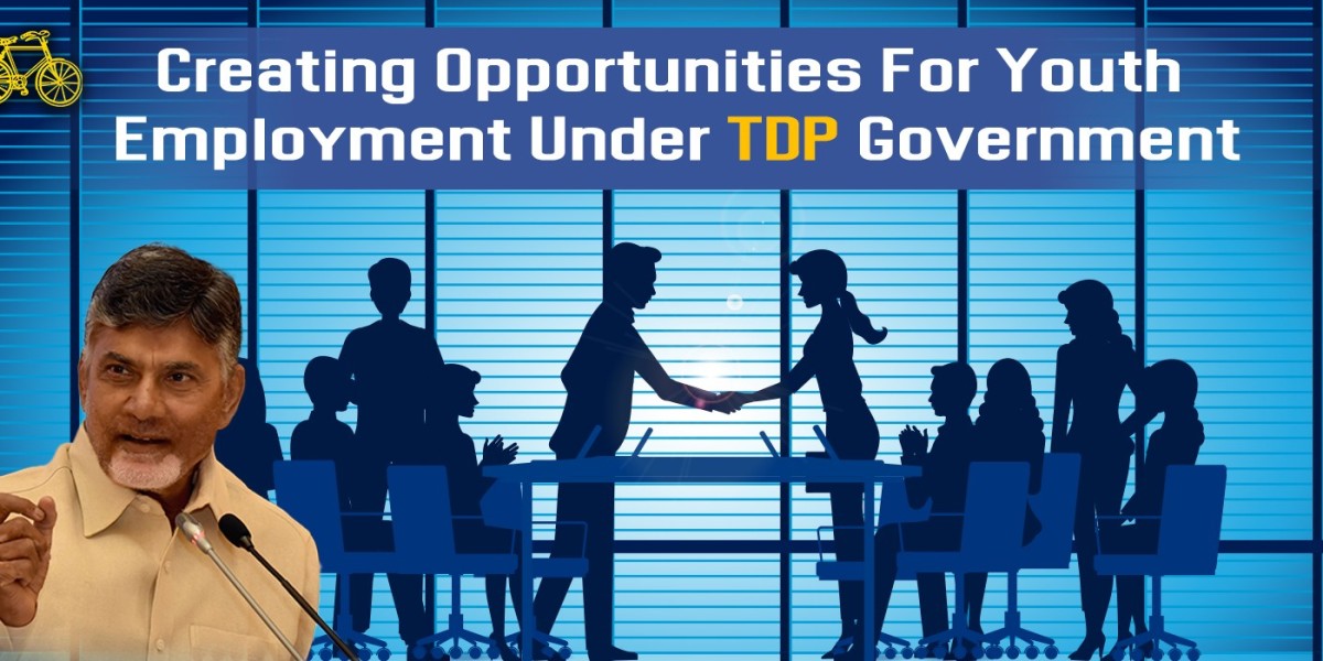 Creating Opportunities For Youth Employment Under TDP Government <br>  <br>N Chandrababu Naidu