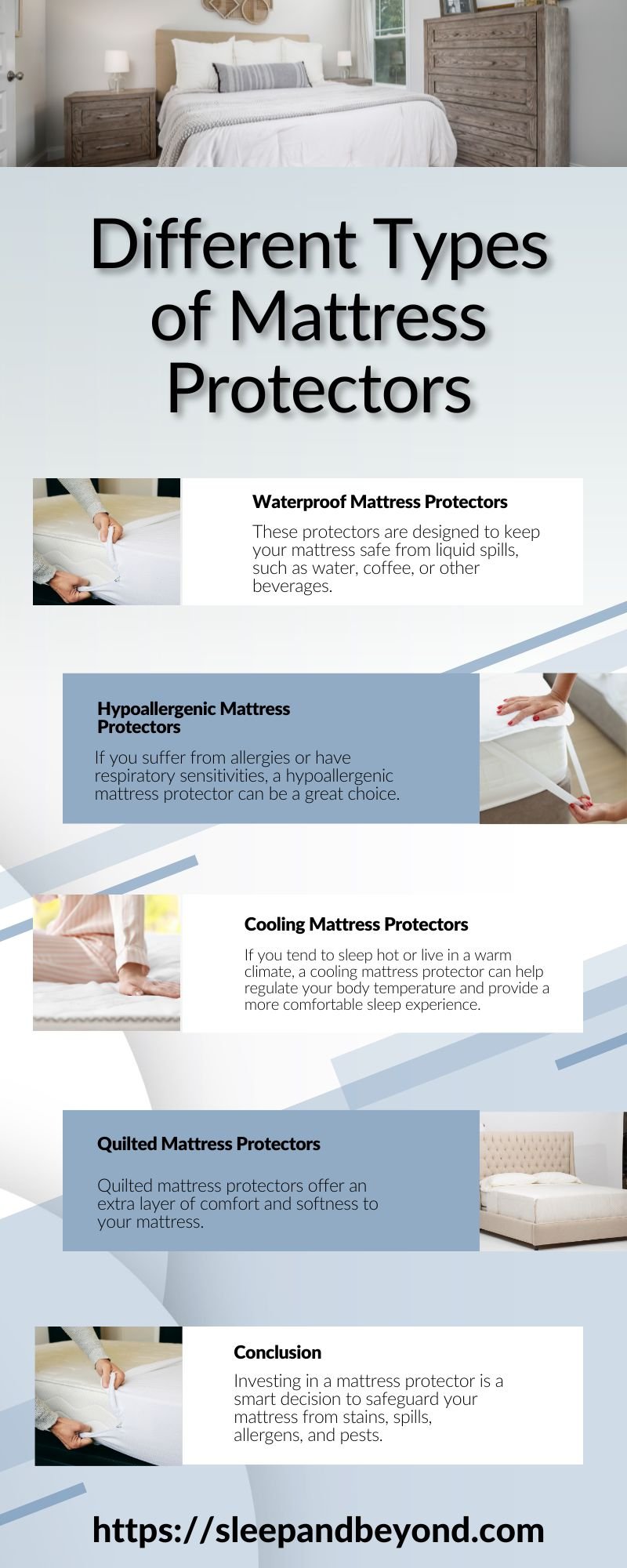 Different Types of Mattress Protectors - Manufacturers Network | Manufacturers Network