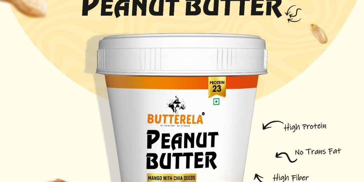 BUTTERELA Mango Peanut Butter Perfect Mixture of Taste and Health