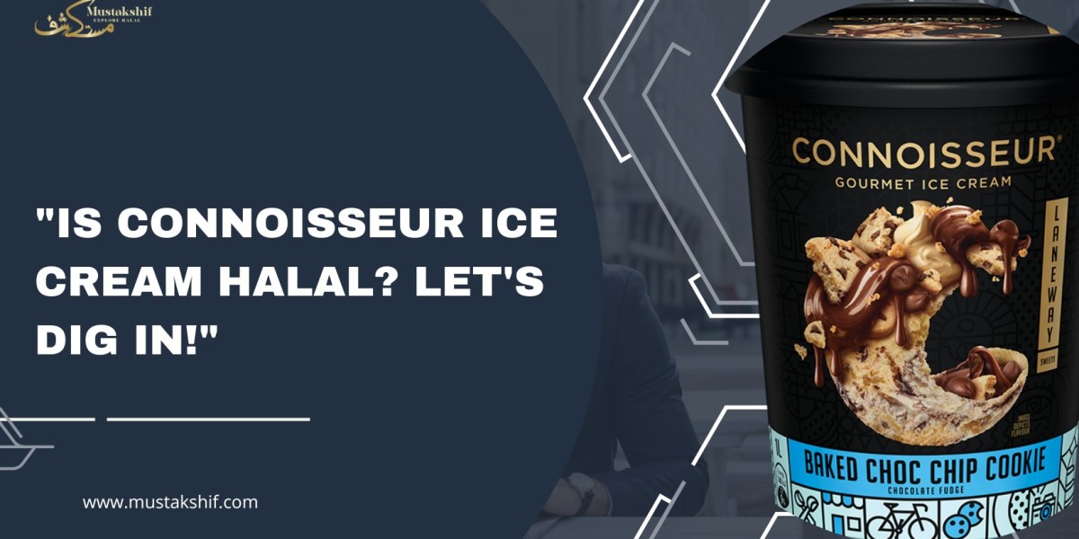 Is Connoisseur Ice Cream Halal? Let's Dig In