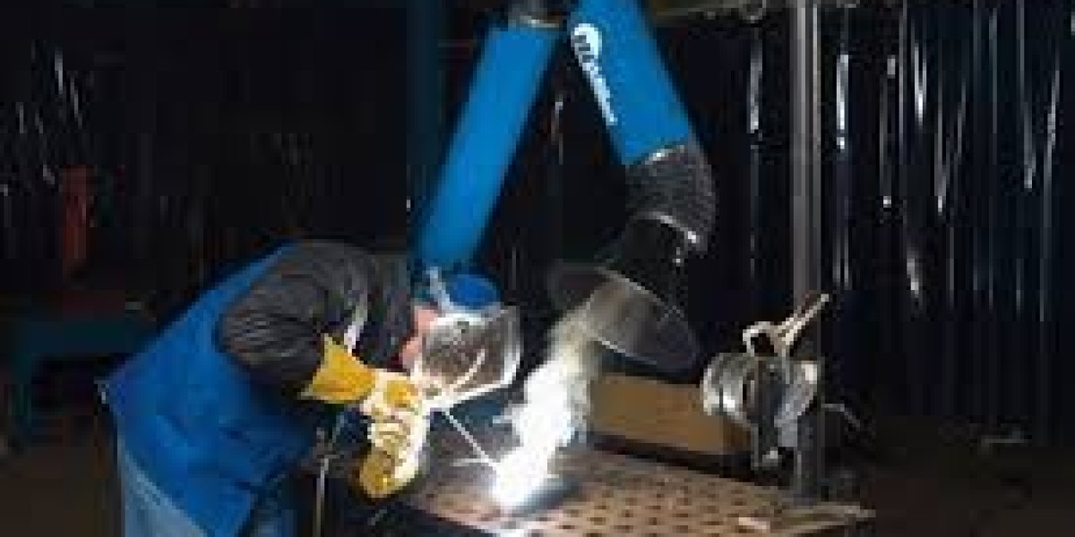 What is a welding fume extractor, and how does it contribute to a safer work