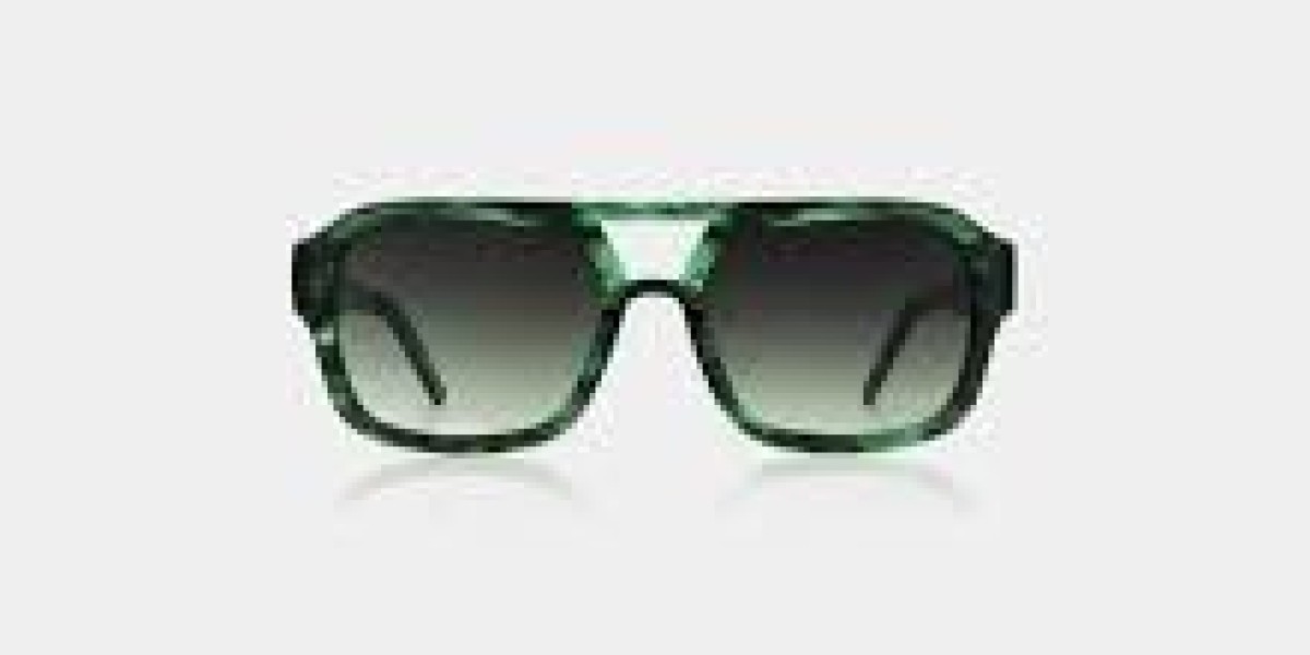 Stand Out from the Crowd with Green Square Sunglasses