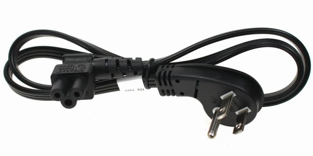 Buy 3ft NEMA 5-15P to C5 Right Angle Ultra Low Profile Power Cord | SF Cable