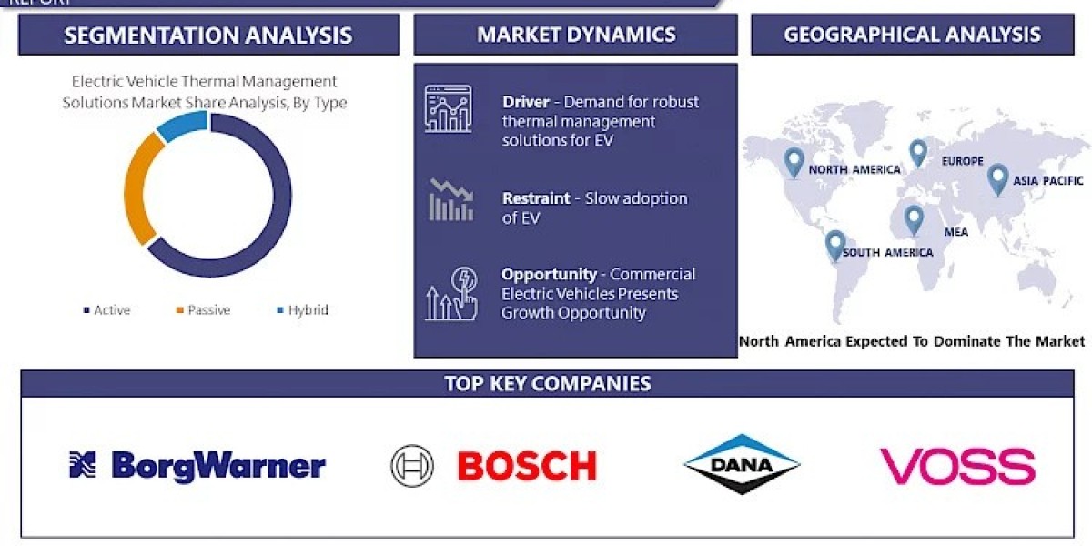 Electric Vehicle Thermal Management Solutions Market Report 2023-2030| Borgwarner Inc, Robert Bosch Gmbh, Dana Limited