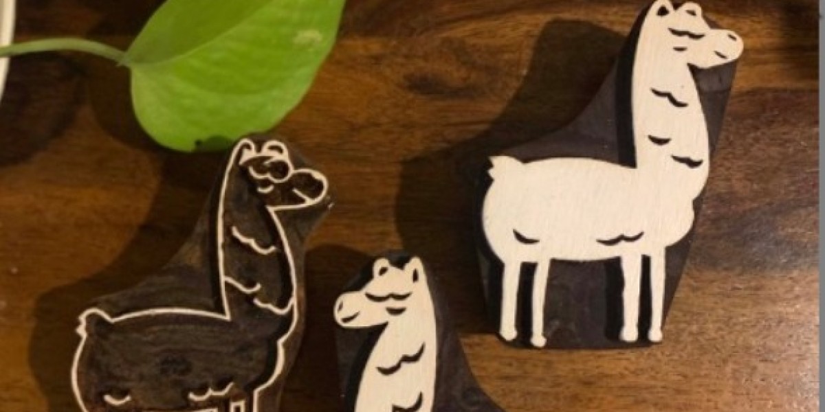 Buy Alpacas-Wooden Printing Block A511 online