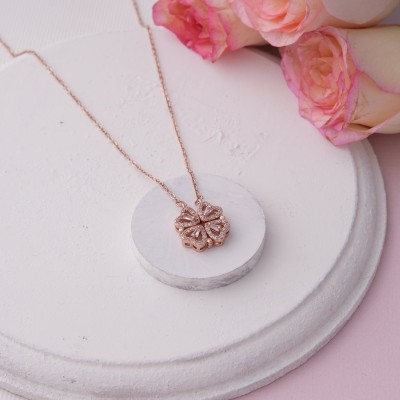 RS Creation's Magnetic Rose Gold Heart Necklace Profile Picture