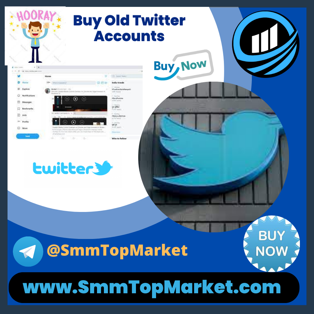 Buy Old Twitter Accounts - SmmTopMarket