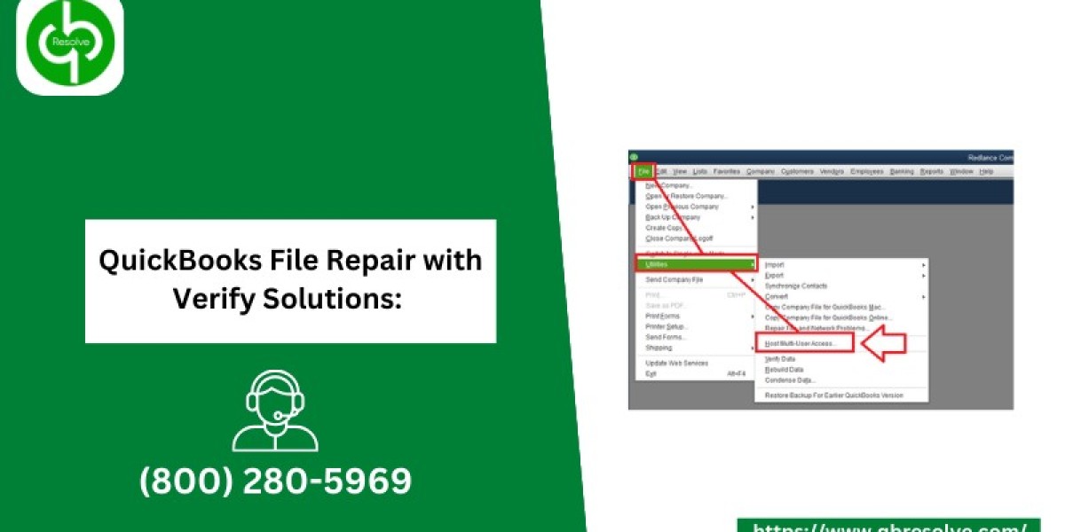 QuickBooks File Repair with Verify Solutions: