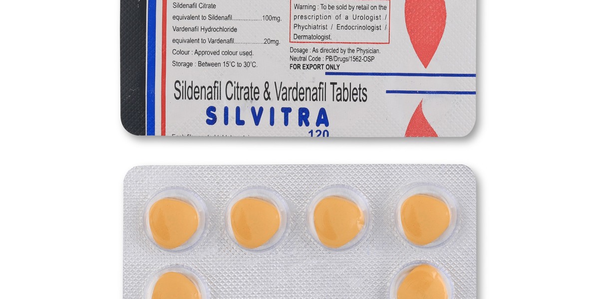 Silvitra 120mg: A Potent Combination of Sildenafil Citrate 100mg and Vardenafil 20mg for Erectile Dysfunction and Premat