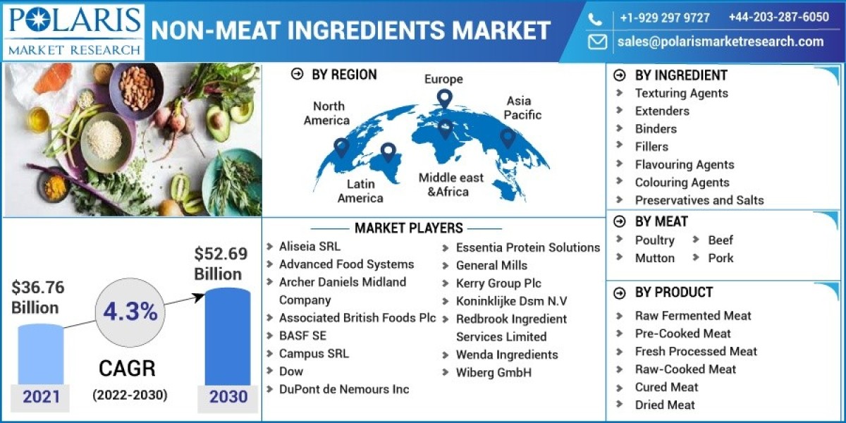 Non-Meat Ingredients Market 2023 With Top Key Players is worldwide by 2032
