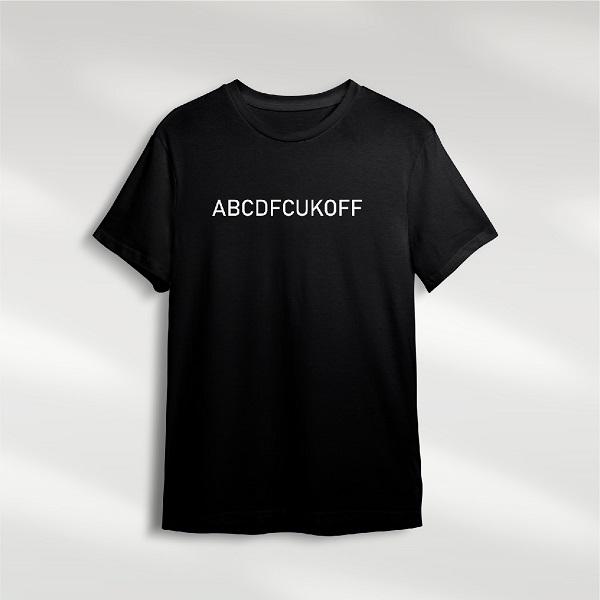 Buy ABCD T-Shirt Online In India (Cotton) - Chitrkala