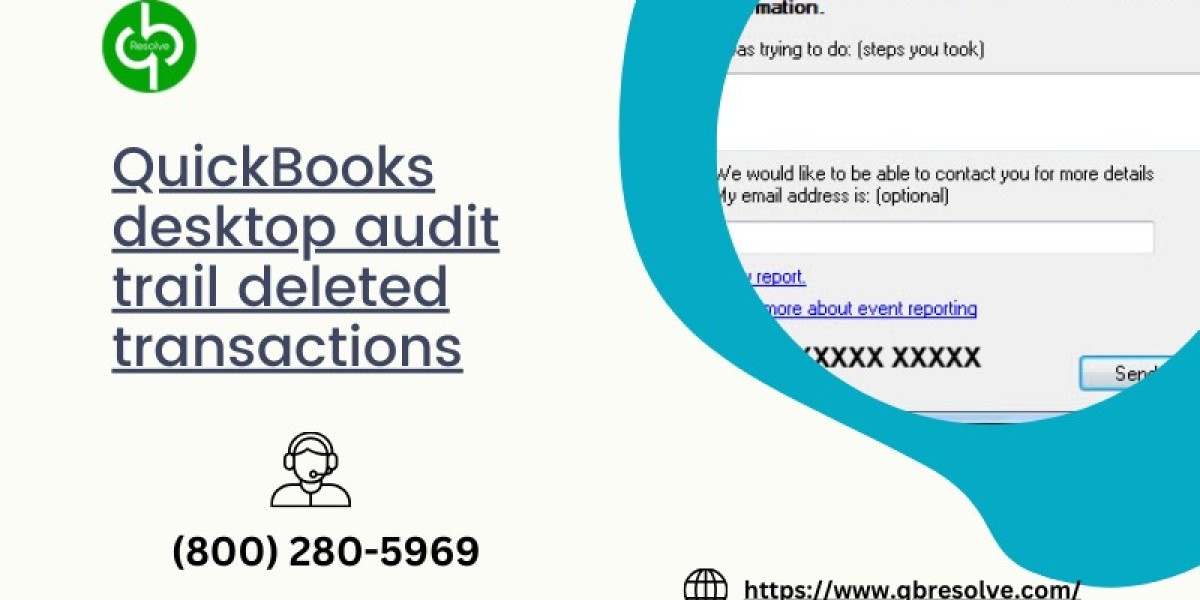 QuickBooks desktop audit trail deleted transactions