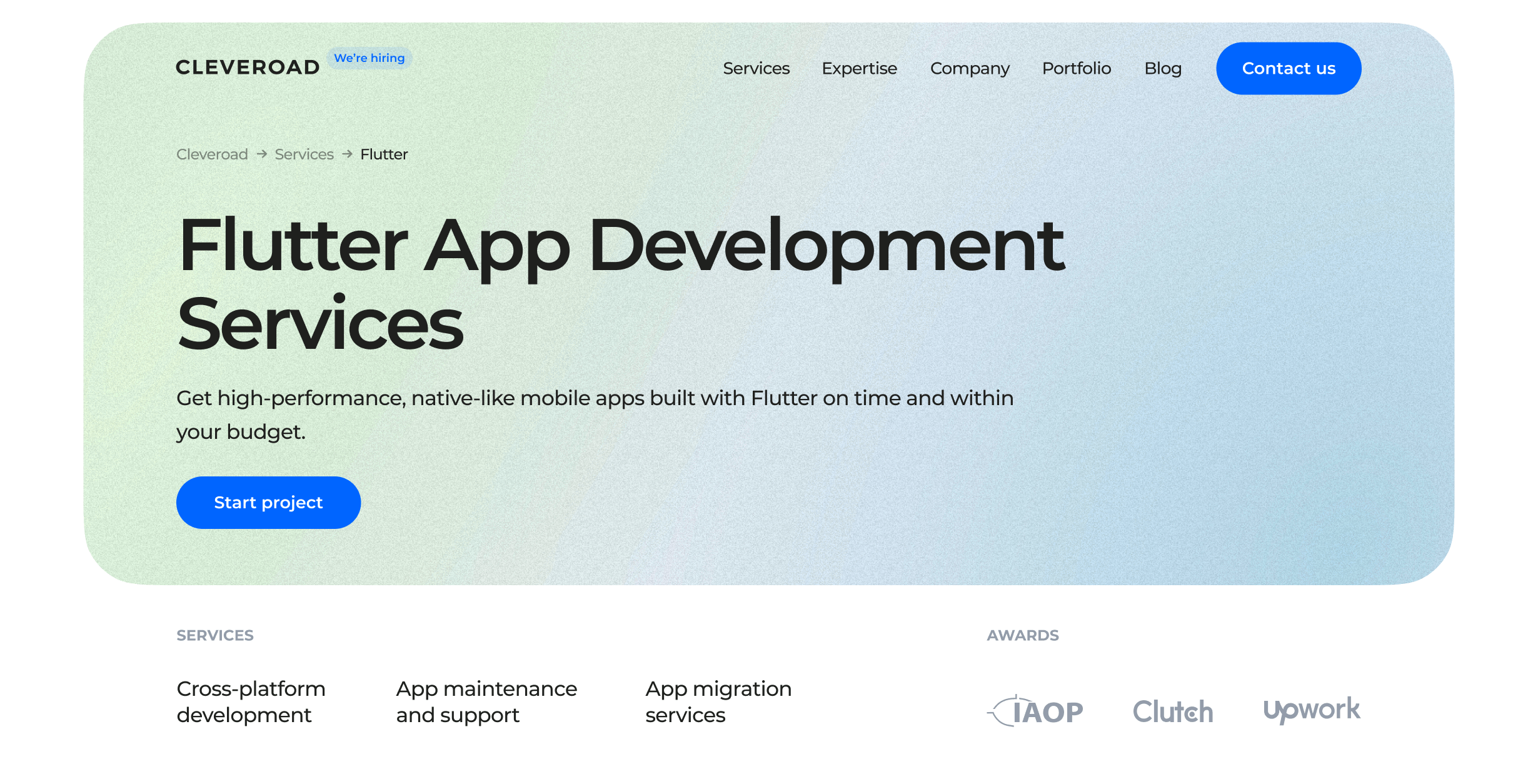 Flutter App Development Services for Faster Time to Market
