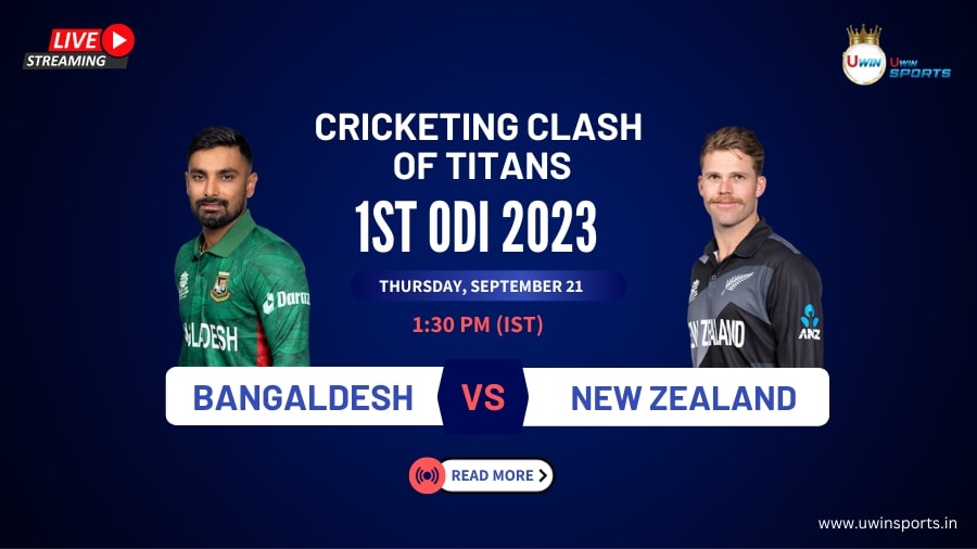 Bangladesh vs. New Zealand Cricket Rivalry - Uwin - Sports Betting & Live Casino India