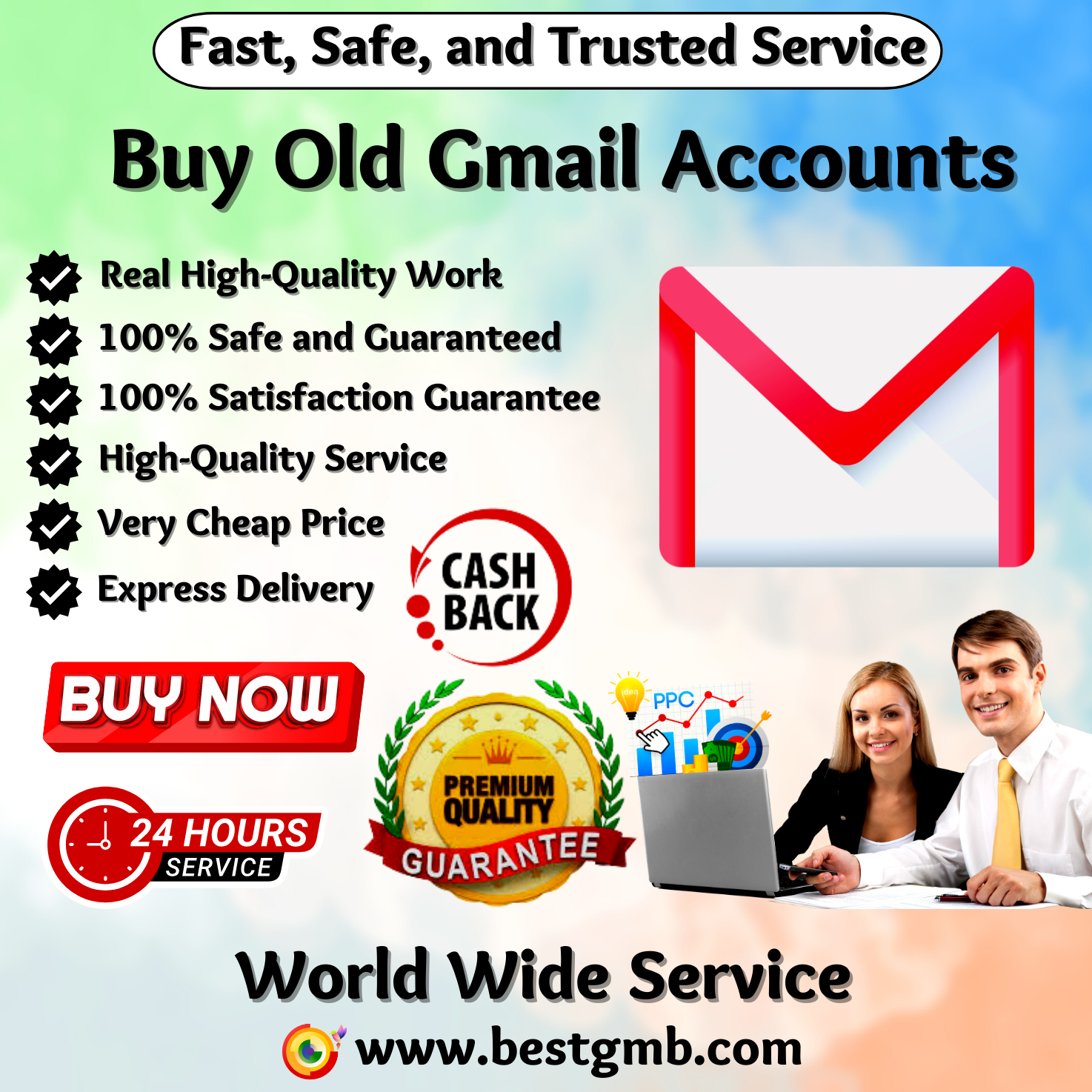 Buy Old Gmail Accounts - Old, Aged, Very Low Price