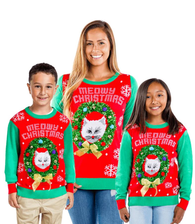 Family Christmas Sweaters - Funny Ugly Sweater for Family
