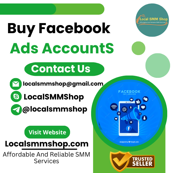 Buy Facebook Ads Accounts - From NO.1 USA Seller