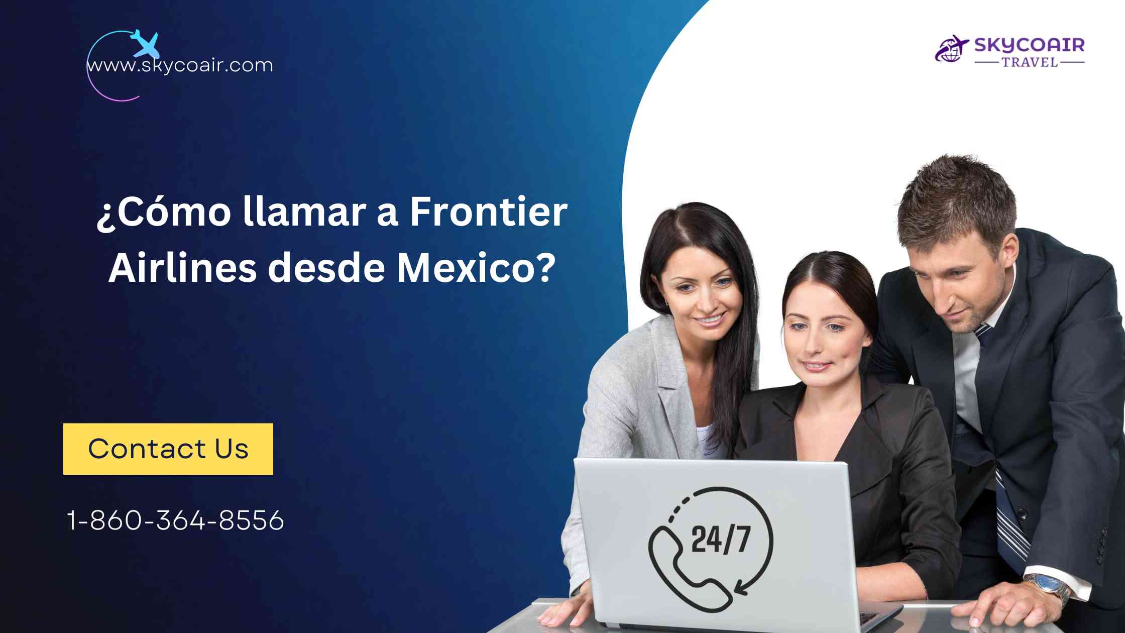 ¿Cómo llamar a Frontier Airlines desde Mexico Telefono?