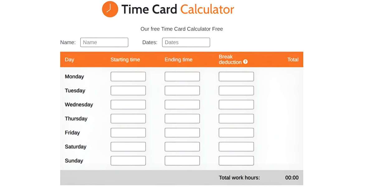 Time Card Calculator: The Ultimate Tool for Accurate Time Tracking