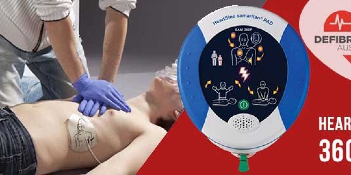 Heartsine 360p Defibrillator - Defibrillators Australia