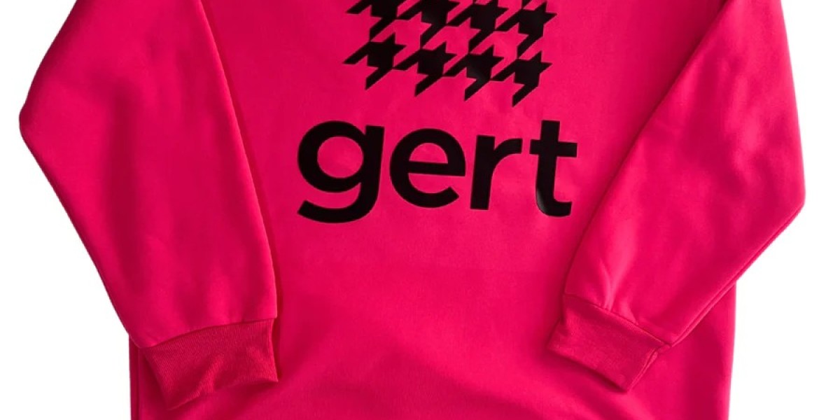 The "Oversized Bright Pink Gert Houndstooth Pullover" - A Stylish Statement Piece